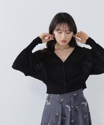 NATURAL BEAUTY BASIC（ナチュラルビューティーベーシック）の「◇フォルムスリーブシアーカーディガン（カーディガン/ボレロ）」