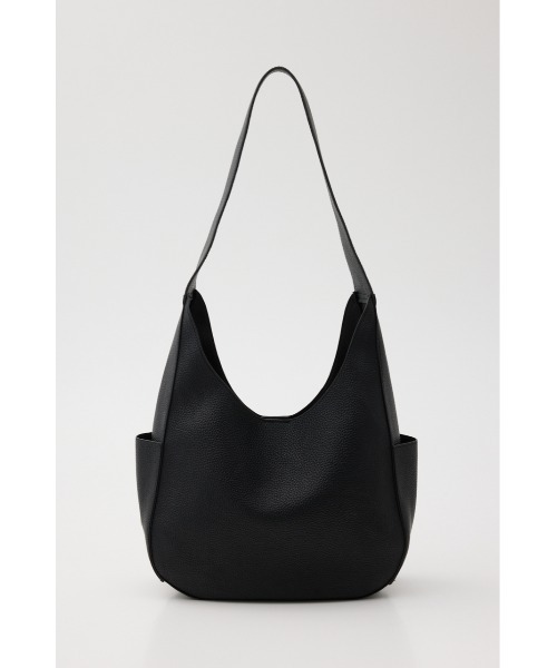 SLY（スライ）の「AIRY F/LEATHER CROSS BODY BAG エアリー フェイクレザー クロス ボディバッグ（ボディバッグ/ウエストポーチ・レディース・ブラック/オフホワイト・FREE）」の2枚目の写真