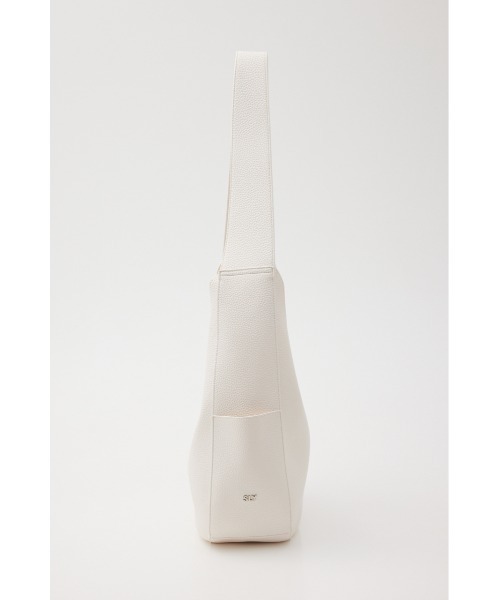 SLY（スライ）の「AIRY F/LEATHER CROSS BODY BAG エアリー フェイクレザー クロス ボディバッグ（ボディバッグ/ウエストポーチ・レディース・ブラック/オフホワイト・FREE）」の4枚目の写真