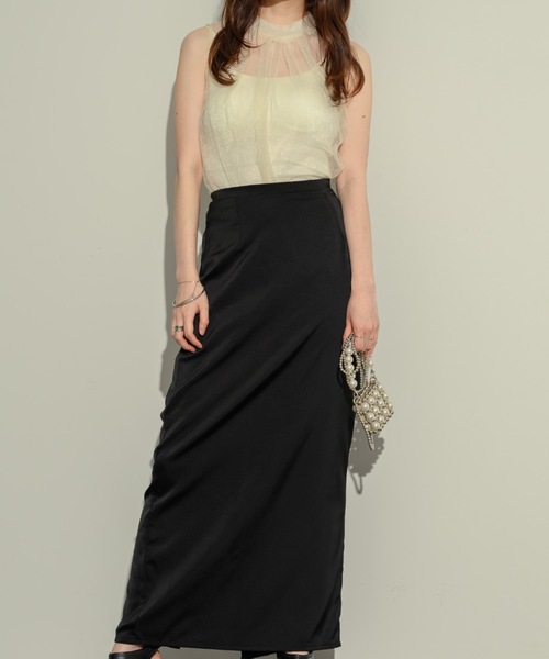 NEUNA（ヌナ）の「ノースリシアータックブラウス（シャツ/ブラウス・レディース・ホワイト/グレー/ブラック・FREE）」の19枚目の写真