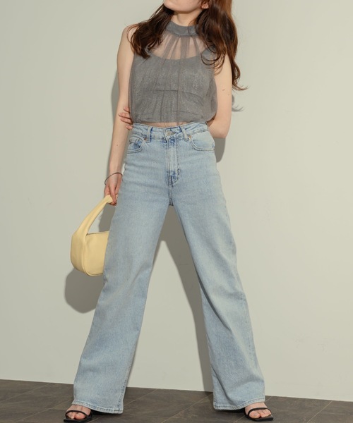 NEUNA（ヌナ）の「ノースリシアータックブラウス（シャツ/ブラウス・レディース・ホワイト/グレー/ブラック・FREE）」の13枚目の写真