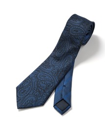 CROWDED CLOSET（クラウデッドクローゼット）の「＜クレリックタイ＞シャドーペイズリー柄/シャドーストライプ（同素材チーフ・ボウタイあり）（ネクタイ）」