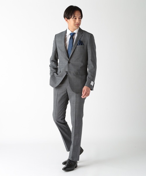 CROWDED CLOSET(クラウデッドクローゼット)の「<クレリックタイ>シャドーペイズリー柄/シャドーストライプ(同素材チーフ・ボウタイあり)(ネクタイ・メンズ・シルバー/ボルドー/ネイビー/オレンジ/ブルー・FREE)」の15枚目の写真