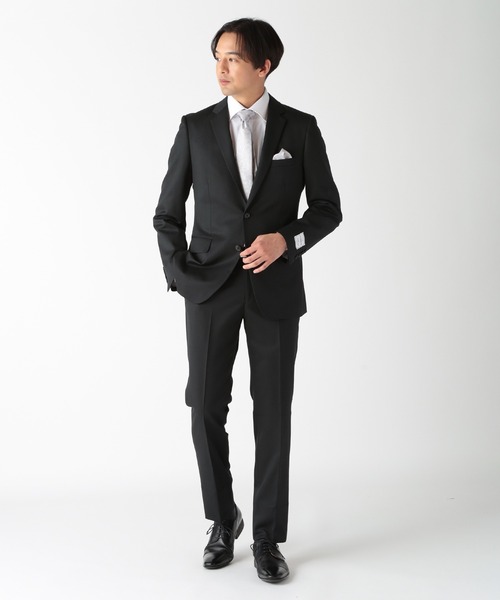 CROWDED CLOSET(クラウデッドクローゼット)の「<クレリックタイ>シャドーペイズリー柄/シャドーストライプ(同素材チーフ・ボウタイあり)(ネクタイ・メンズ・シルバー/ボルドー/ネイビー/オレンジ/ブルー・FREE)」の13枚目の写真