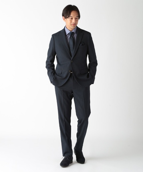 CROWDED CLOSET(クラウデッドクローゼット)の「<クレリックタイ>シャドーペイズリー柄/シャドーストライプ(同素材チーフ・ボウタイあり)(ネクタイ・メンズ・シルバー/ボルドー/ネイビー/オレンジ/ブルー・FREE)」の17枚目の写真