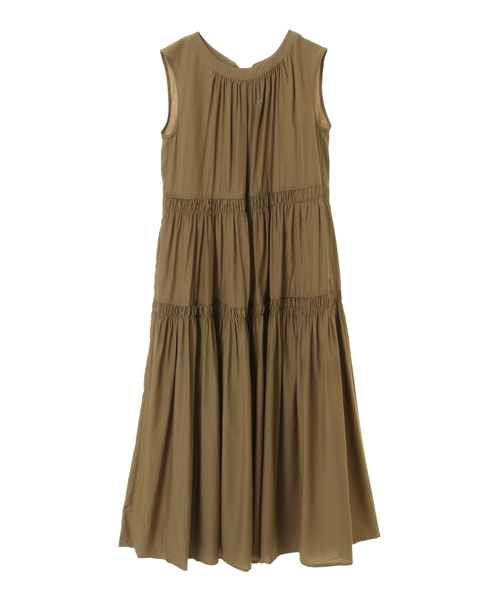 360度スタイリング映え後ろリボンティアードワンピース(取り扱い店舗限定)（ワンピース）｜soffitto（ソフィット）