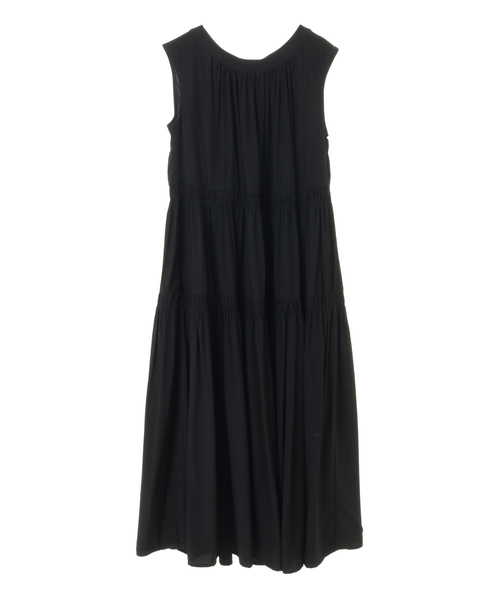 360度スタイリング映え後ろリボンティアードワンピース(取り扱い店舗限定)（ワンピース）｜soffitto（ソフィット）