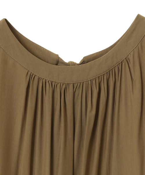 360度スタイリング映え後ろリボンティアードワンピース(取り扱い店舗限定)（ワンピース）｜soffitto（ソフィット）