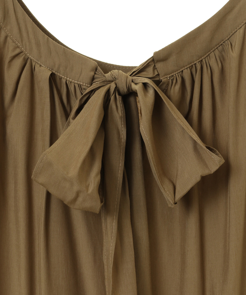 360度スタイリング映え後ろリボンティアードワンピース(取り扱い店舗限定)（ワンピース）｜soffitto（ソフィット）