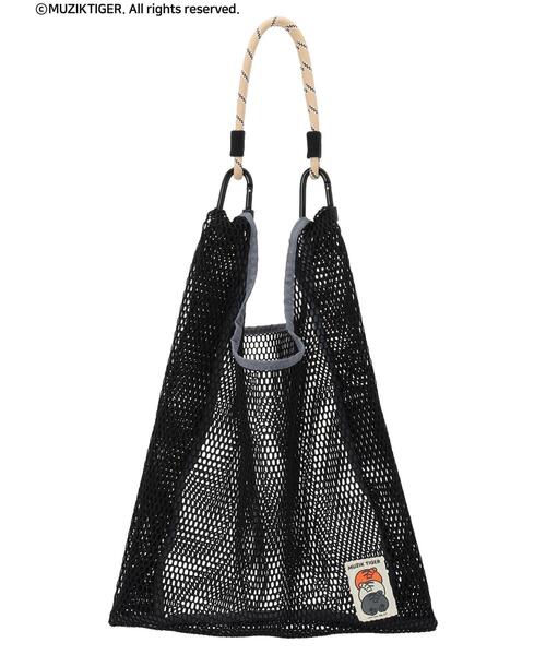 Green　Parks（グリーンパークス）の「ムジークタイガー/カラフルメッシュBag（エコバッグ/サブバッグ・レディース・イエロー/オレンジ/パープル/ピンク/グリーン/レッド/ホワイト/ブラック/ブルー・FREE）」の17枚目の写真