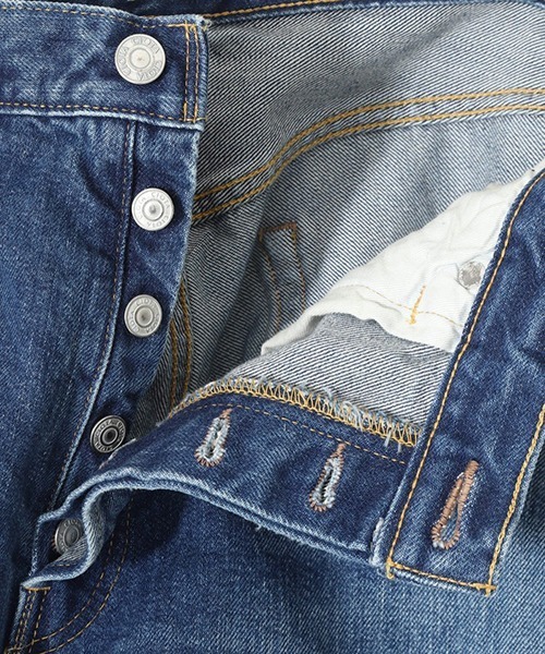 CIOTA（シオタ）の「CIOTA / シオタ：Straight 5 Pocket Pants：PTLM-21STB-NIMDBL-D[STD]（デニムパンツ・メンズ・ブルー系その他・34inch/32inch）」の4枚目の写真