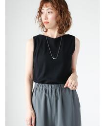 【抗菌防臭】リブボートネックタンクトップ