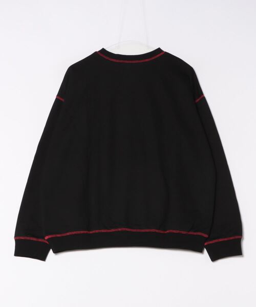 HOOK(フック)の「HOOK -original- レトロ調溶けるハートパッチワークスウェット(スウェット・メンズ・ブラック/ホワイト/ブルー・XL/L/M)」の20枚目の写真