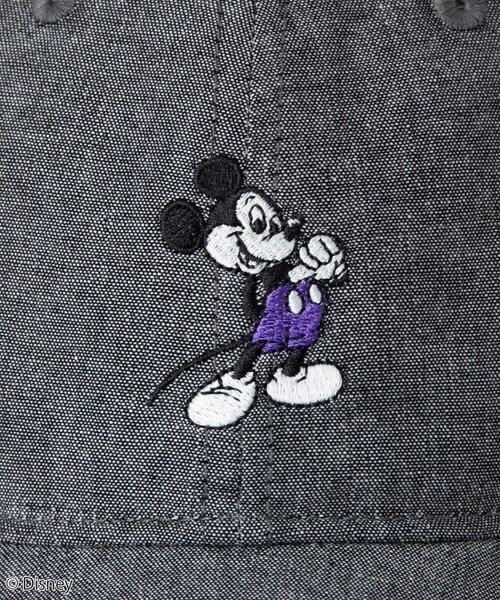 Disney（ディズニー）の「coen限定／Disney（ディズニー）ダンガリーキャップ（キャップ・メンズ・ブラック/ネイビー・FREE）」の10枚目の写真