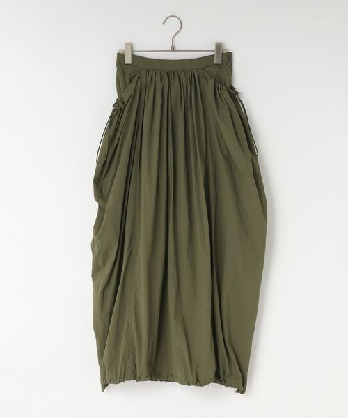 LOWRYS FARM(ローリーズファーム)の「ドロストコクーンスカート 133510(スカート・レディース・カーキ/ブラック/アイボリー・FREE)」の3枚目の写真