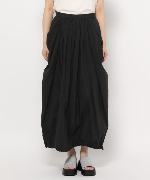 LOWRYS FARM(ローリーズファーム)の「ドロストコクーンスカート 133510(スカート・レディース・カーキ/ブラック/アイボリー・FREE)」の10枚目の写真