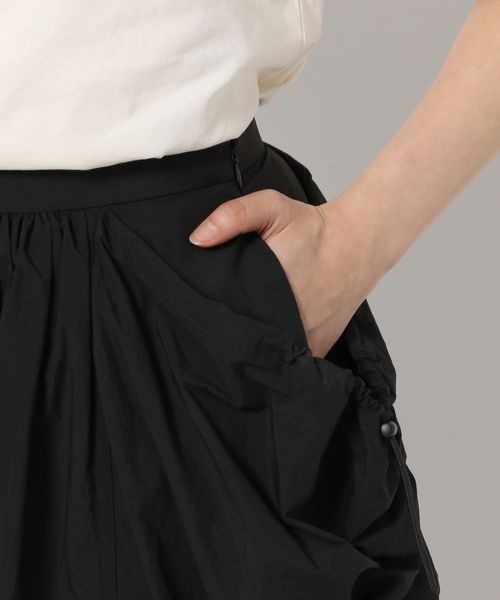 LOWRYS FARM(ローリーズファーム)の「ドロストコクーンスカート 133510(スカート・レディース・カーキ/ブラック/アイボリー・FREE)」の14枚目の写真