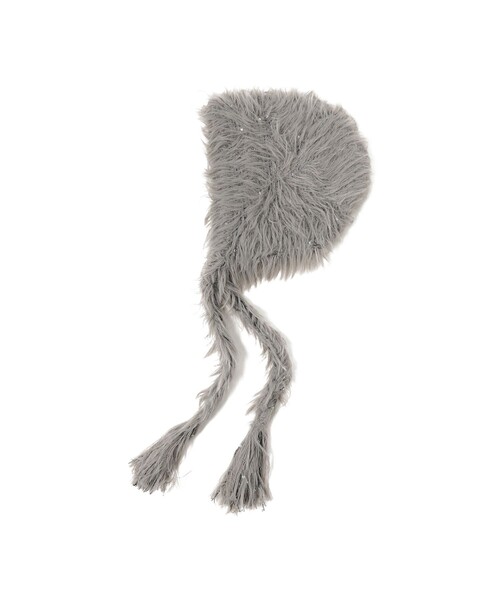 Ray BEAMS(レイビームス)の「ボンネット フード(ニットキャップ/ビーニー・レディース・ピンク/ブラウン/グレー/レッド系その他2・ONE SIZE)」の7枚目の写真