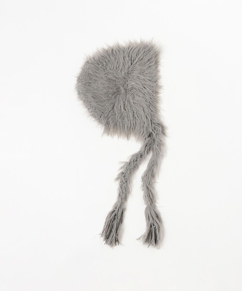 Ray BEAMS(レイビームス)の「ボンネット フード(ニットキャップ/ビーニー・レディース・ピンク/ブラウン/グレー/レッド系その他2・ONE SIZE)」の8枚目の写真