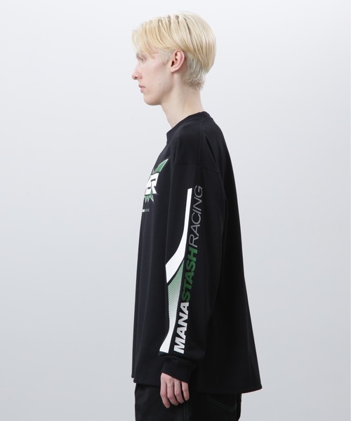 MANASTASH(マナスタッシュ)の「MANASTASH/マナスタッシュ/RE:POLY L/S TEE MSR/リポリロングスリーブTシャツMSR(Tシャツ/カットソー・メンズ・ブラック/エメラルド/ホワイト・M/S/XL/L)」の13枚目の写真