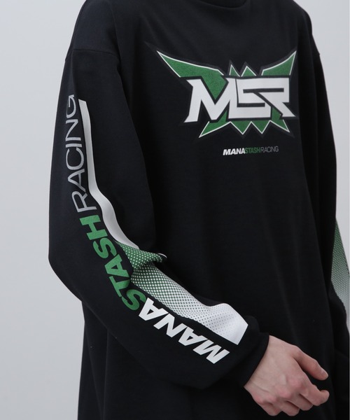 MANASTASH(マナスタッシュ)の「MANASTASH/マナスタッシュ/RE:POLY L/S TEE MSR/リポリロングスリーブTシャツMSR(Tシャツ/カットソー・メンズ・ブラック/エメラルド/ホワイト・M/S/XL/L)」の10枚目の写真