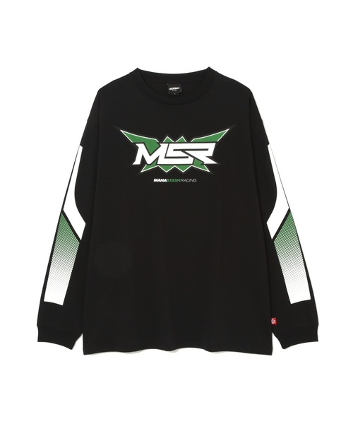 MANASTASH(マナスタッシュ)の「MANASTASH/マナスタッシュ/RE:POLY L/S TEE MSR/リポリロングスリーブTシャツMSR(Tシャツ/カットソー・メンズ・ブラック/エメラルド/ホワイト・M/S/XL/L)」の17枚目の写真