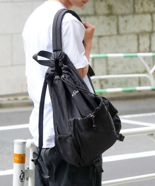 BEN DAVIS(ベンデイビス)の「【BEN DAVIS/ベンデイビス】ナイロンドローストリングリュック BDW-8353(バックパック/リュック・メンズ・ベージュ/オフホワイト/ブラック/カーキ・FREE)」の20枚目の写真