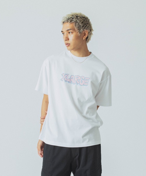 XLARGE×KEVIN LYONS S/S TEXT LOGO TEE（Tシャツ/カットソー）｜XLARGE（エクストララージ）