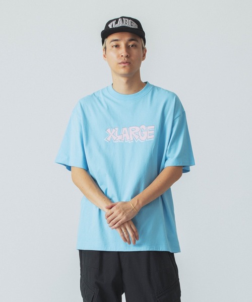 XLARGE×KEVIN LYONS S/S TEXT LOGO TEE（Tシャツ/カットソー）｜XLARGE（エクストララージ）