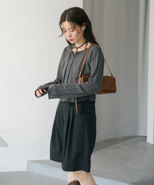 Kastane（カスタネ）の「タックハーフパンツ（その他パンツ）」 - WEAR