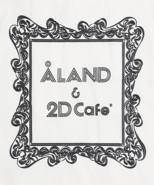 ALAND(エーランド)の「2D Cafe×ALAND/2DトートBAG(トートバッグ・レディース・ホワイト/ピンク・FREE)」の10枚目の写真