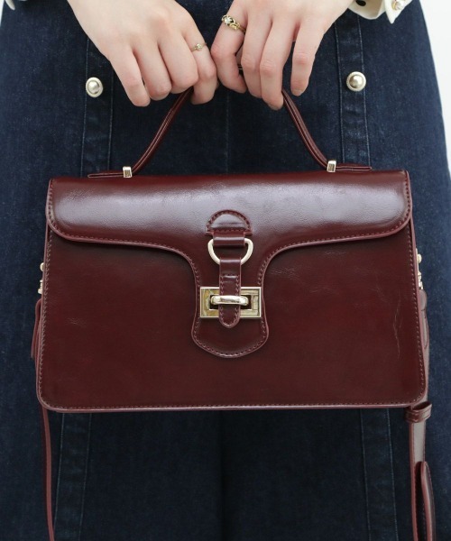 【セール】ベルトフラップハンドバッグ/ananotherangelus(ハンドバッグ)|an another angelus(アンアナザーアンジェラス) 【セール】ベルトフラップハンドバッグ/ananotherangelus(ハンドバッグ)|an another angelus(アンアナザーアンジェラス)