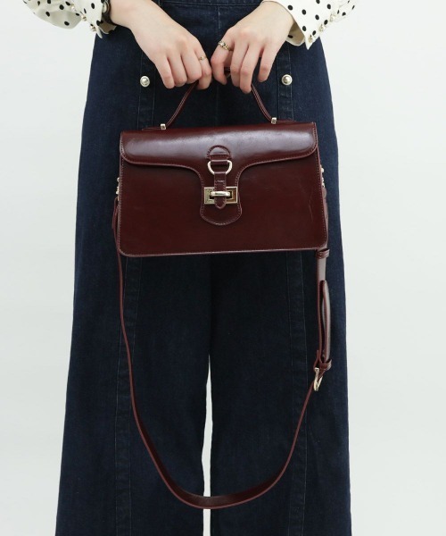 【セール】ベルトフラップハンドバッグ/ananotherangelus(ハンドバッグ)|an another angelus(アンアナザーアンジェラス) 【セール】ベルトフラップハンドバッグ/ananotherangelus(ハンドバッグ)|an another angelus(アンアナザーアンジェラス)