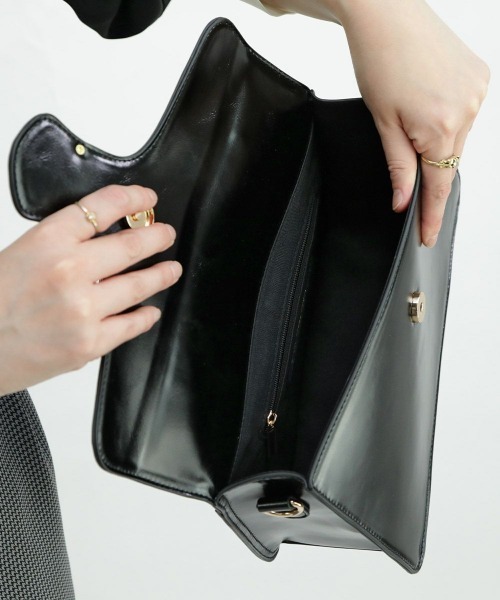 【セール】ベルトフラップハンドバッグ/ananotherangelus(ハンドバッグ)|an another angelus(アンアナザーアンジェラス) 【セール】ベルトフラップハンドバッグ/ananotherangelus(ハンドバッグ)|an another angelus(アンアナザーアンジェラス)