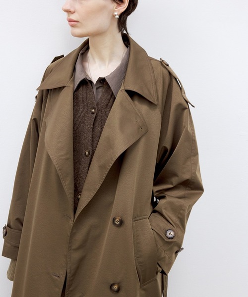 tageechita（タジチタ）の「【TAGEECHITA】楊柳風バイカラーシャツ（シャツ/ブラウス・レディース・ブラウン・L/M/S）」の15枚目の写真