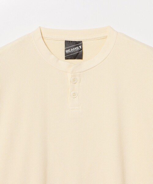 ワッフル ヘンリーネック Tシャツ（Tシャツ/カットソー）｜BEAMS T（ビームスティー）