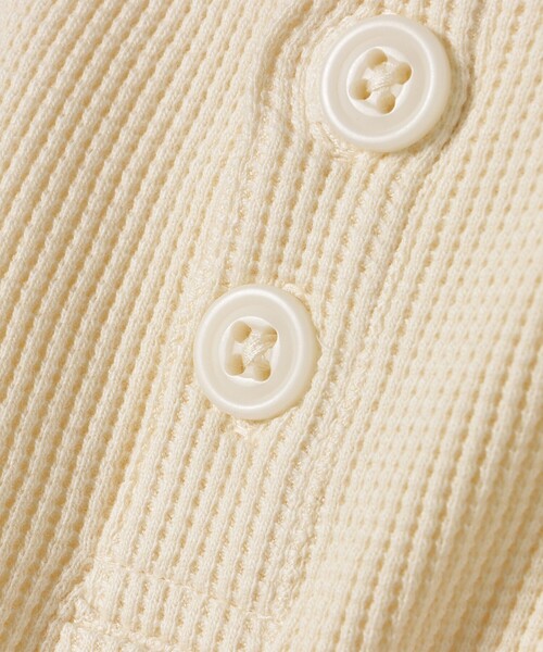 ワッフル ヘンリーネック Tシャツ（Tシャツ/カットソー）｜BEAMS T（ビームスティー）