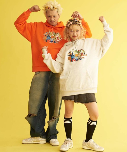 【SCULPTOR】♡ローズアンゴラパーカーT♡ セール】【PA RAPPA THE RAPPER/パラッパラッパー】パラッパ