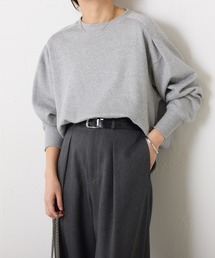 COLLAGE GALLARDAGALANTE | クロップドラメ裏毛スウェット/WEB限定(Tシャツ/カットソー)