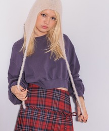 FOREVER 21 | 【2024FW】ピグメント裏毛プルオーバー(スウェット)