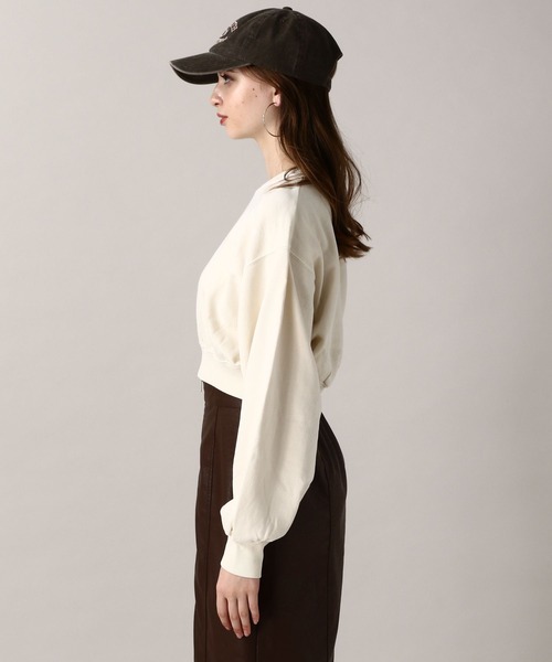 FOREVER 21（フォーエバー トゥエンティーワン）の「【2024FW】ピグメント裏毛スウェットプルオーバー（スウェット・レディース・オフホワイト/ネイビー/グレー/ピンク・FREE）」の14枚目の写真