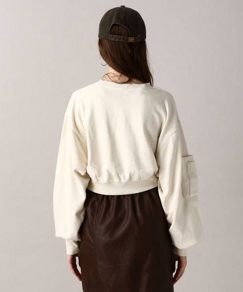 FOREVER 21（フォーエバー トゥエンティーワン）の「【2024FW】ピグメント裏毛スウェットプルオーバー（スウェット・レディース・オフホワイト/ネイビー/グレー/ピンク・FREE）」の15枚目の写真