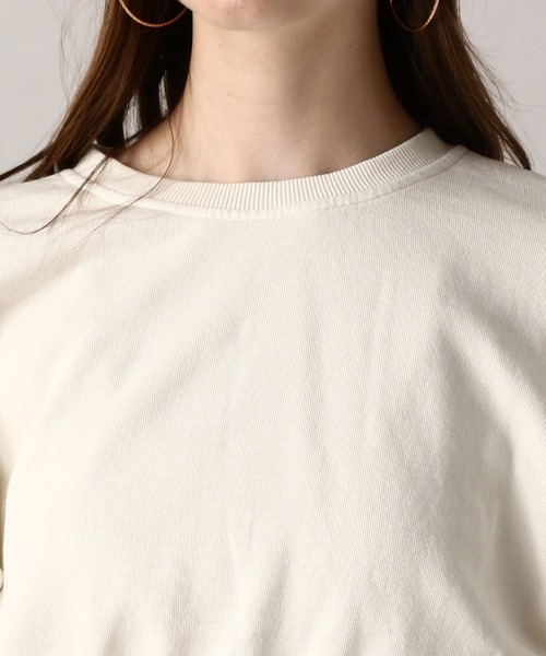 FOREVER 21（フォーエバー トゥエンティーワン）の「【2024FW】ピグメント裏毛スウェットプルオーバー（スウェット・レディース・オフホワイト/ネイビー/グレー/ピンク・FREE）」の17枚目の写真