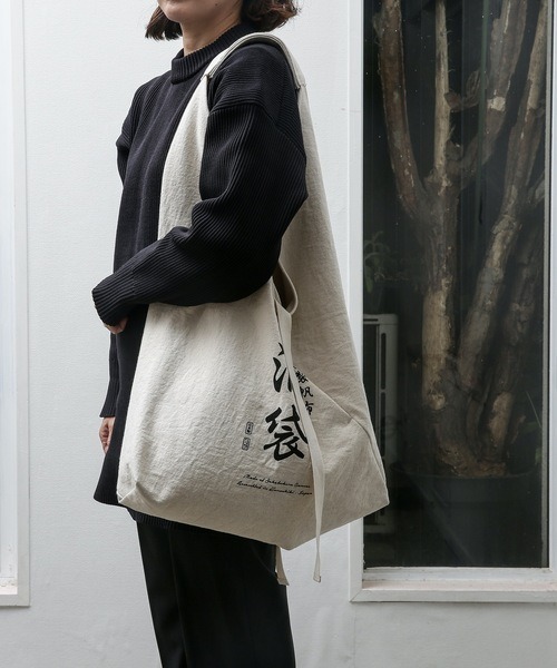 20/80(テゥエンティーエイティー)の「【20/80】トゥエンティーエイティー/SAKABUKURO CANVAS #8 AZUMA BUKURO(トートバッグ・レディース・ホワイト・F)」の9枚目の写真