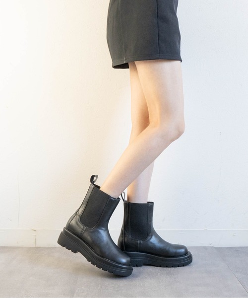 Fabby fabby（ファビィーファビィー）の「サイドゴアブーツ（ブーツ・レディース・ブラック・SMALL/MEDIUM/LARGE）」の20枚目の写真