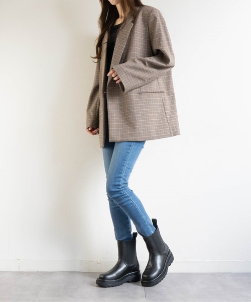 Fabby fabby（ファビィーファビィー）の「サイドゴアブーツ（ブーツ・レディース・ブラック・SMALL/MEDIUM/LARGE）」の19枚目の写真