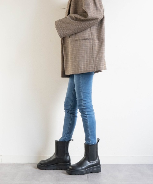 Fabby fabby（ファビィーファビィー）の「サイドゴアブーツ（ブーツ・レディース・ブラック・SMALL/MEDIUM/LARGE）」の16枚目の写真