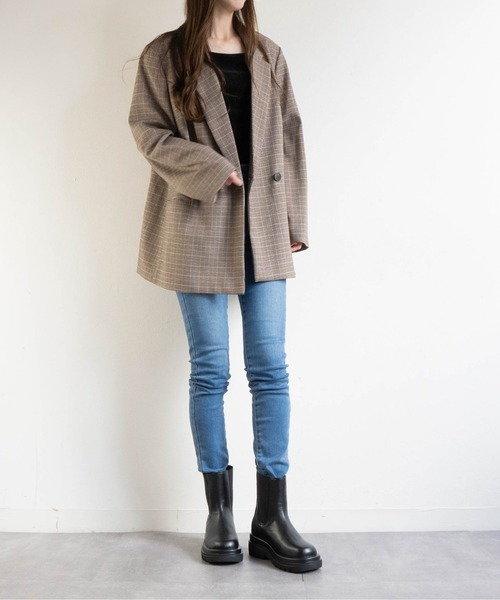 Fabby fabby（ファビィーファビィー）の「サイドゴアブーツ（ブーツ・レディース・ブラック・SMALL/MEDIUM/LARGE）」の12枚目の写真