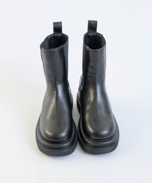Fabby fabby（ファビィーファビィー）の「サイドゴアブーツ（ブーツ・レディース・ブラック・SMALL/MEDIUM/LARGE）」の21枚目の写真