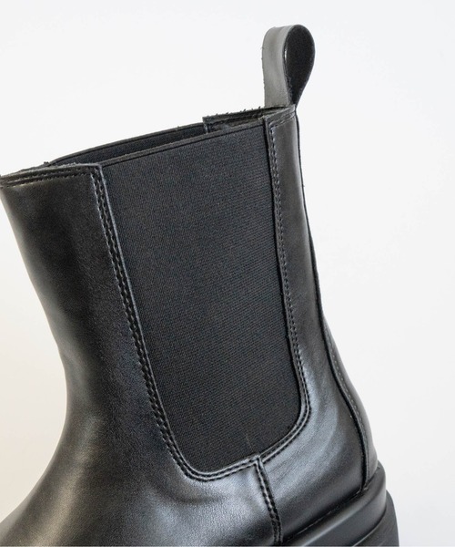 Fabby fabby（ファビィーファビィー）の「サイドゴアブーツ（ブーツ・レディース・ブラック・SMALL/MEDIUM/LARGE）」の11枚目の写真